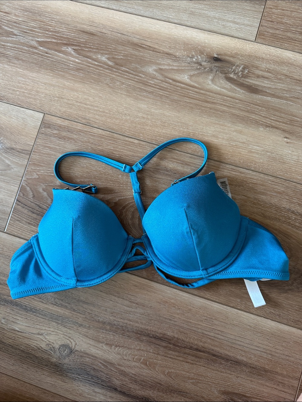 Victoria's Secret Teal Blue Push-Up Bikini Top